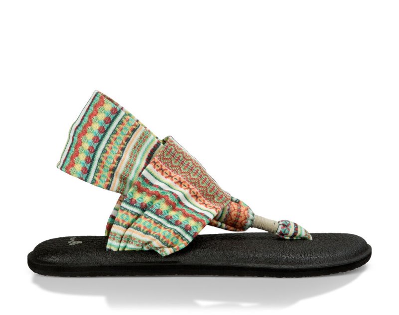 Sandale Sanuk Yoga Sling 2 Prints Femme - Multicolore FVCQBW725